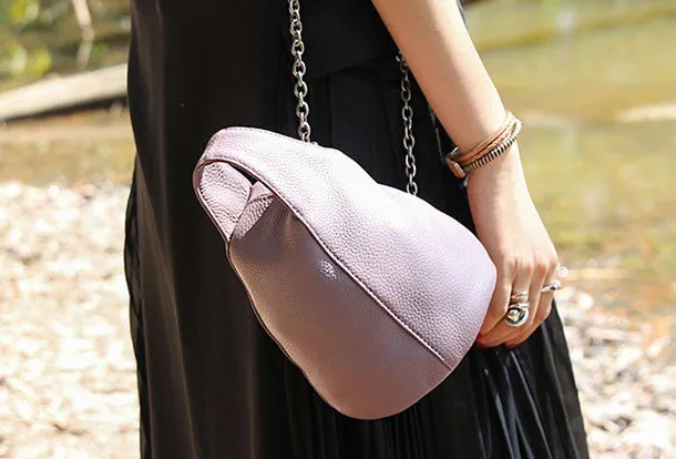 Handmade handbag purse leather crossbody bag purse shoulder bag for women