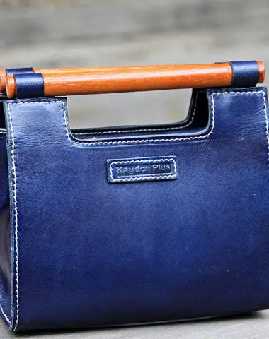 Handmade handbag purse leather crossbody bag purse shoulder bag for women