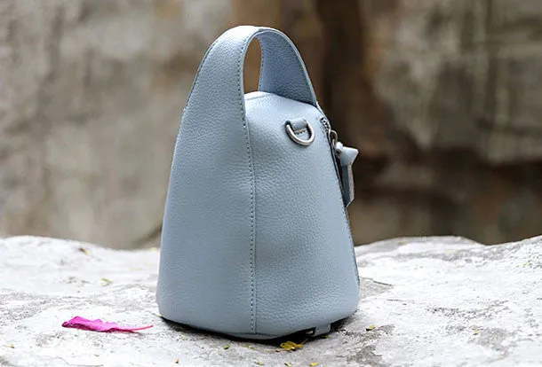 Handmade handbag purse leather crossbody bag purse shoulder bag for women