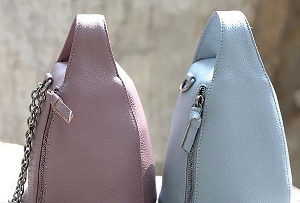 Handmade handbag purse leather crossbody bag purse shoulder bag for women