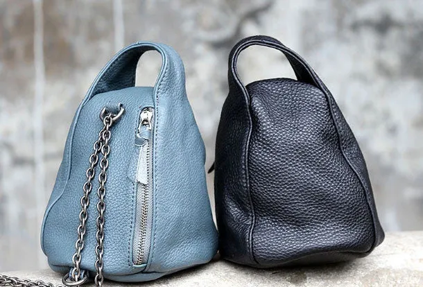 Handmade handbag purse leather crossbody bag purse shoulder bag for women