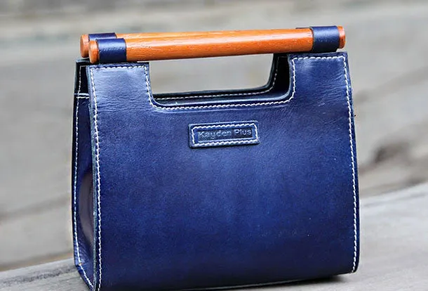 Handmade handbag purse leather crossbody bag purse shoulder bag for women