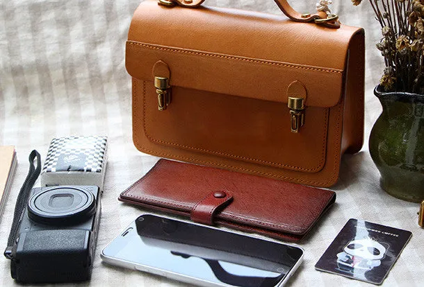 Handmade Leather bag for women leather shoulder bag crossbody bag