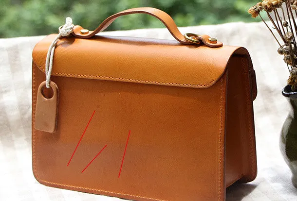 Handmade Leather bag for women leather shoulder bag crossbody bag