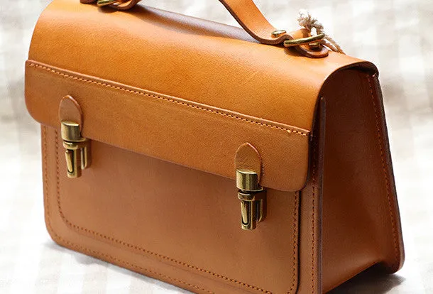 Handmade Leather bag for women leather shoulder bag crossbody bag