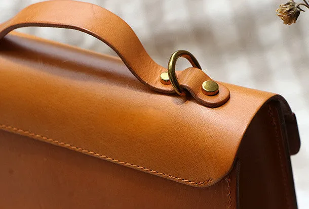 Handmade Leather bag for women leather shoulder bag crossbody bag
