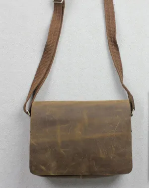 Handmade leather men Briefcase messenger Brown Black shoulder bag vintage bag for him