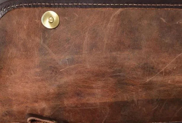 Handmade leather men Briefcase messenger vintage shoulder laptop bag vintage bag