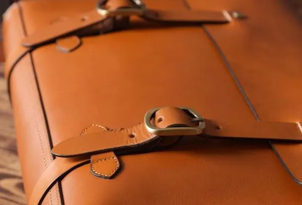 Handmade leather mens Briefcases messenger bags vintage Shoulder Briefcases laptops