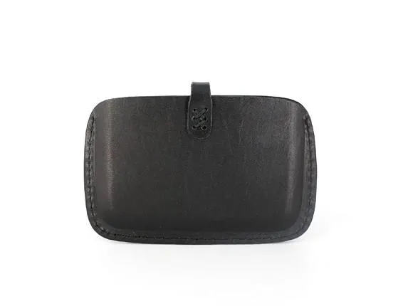 Handmade Leather Mens Card Wallet Front Pocket Wallets Small Wallets for Men