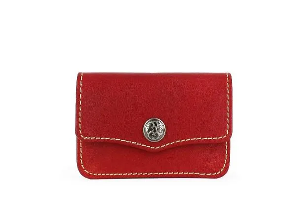 Handmade Leather Mens Change Wallet Card Wallet Front Pocket Wallets Small Wallets for Men