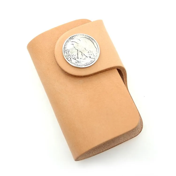 Handmade Mens Leather Biker Key Wallets Cool Small Key Wallets Key Holder