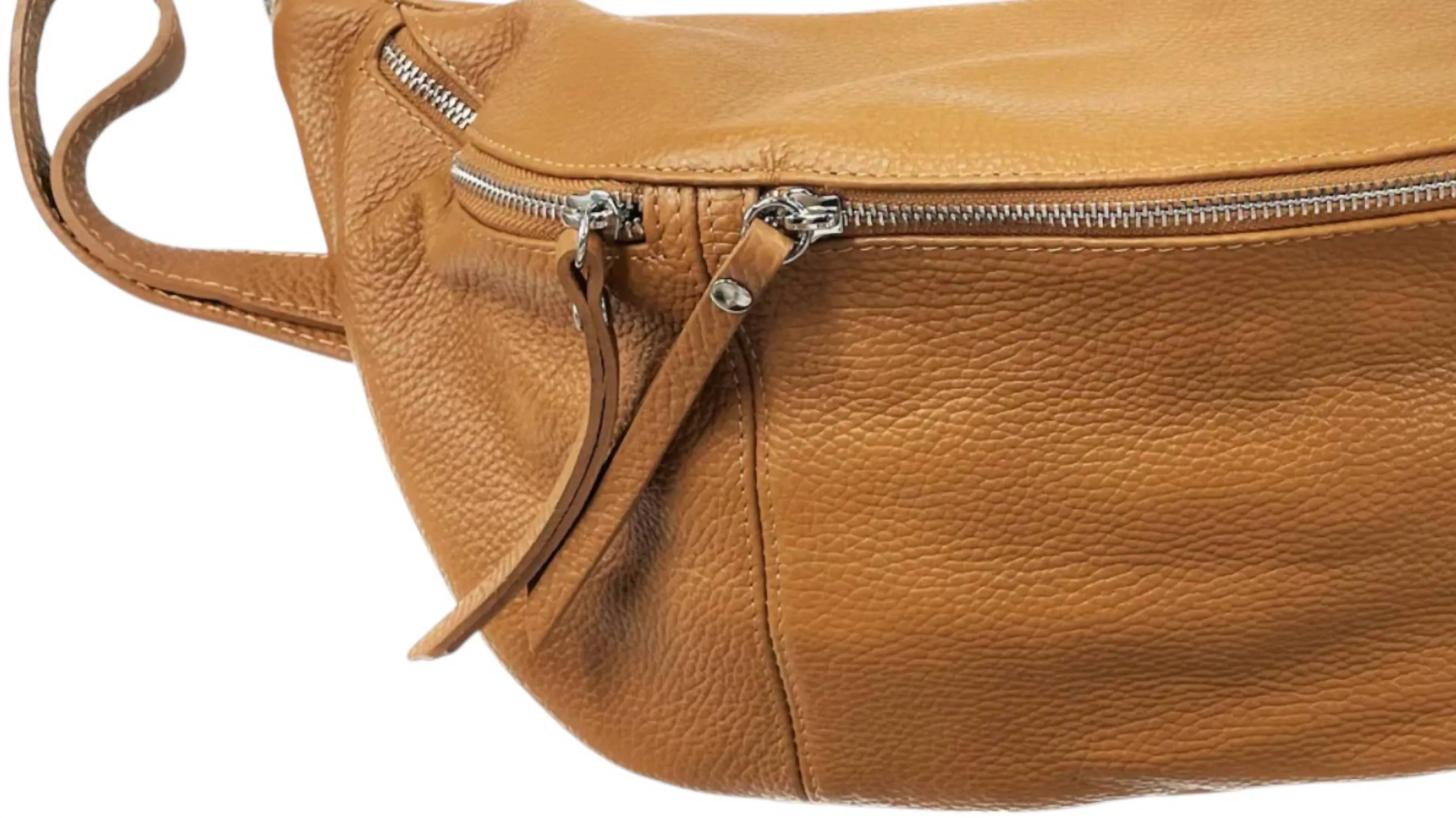 Hands Free Big Papa Sling Bag In Camel