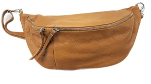 Hands Free Big Papa Sling Bag In Camel