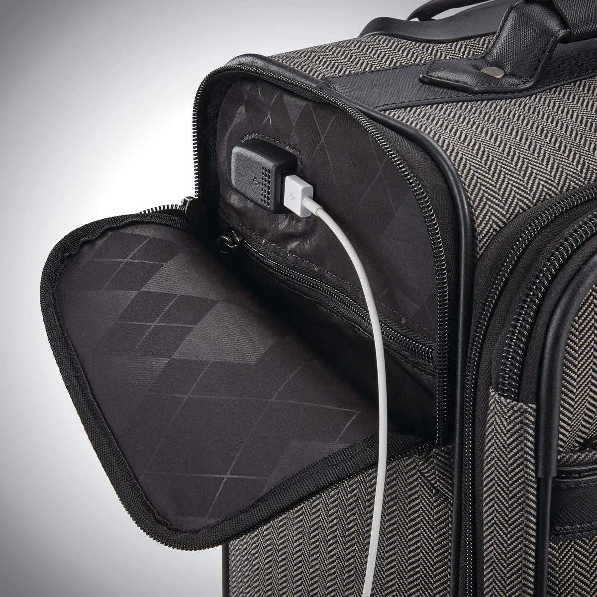 Hartmann Herringbone Deluxe Carry On Expandable Spinner
