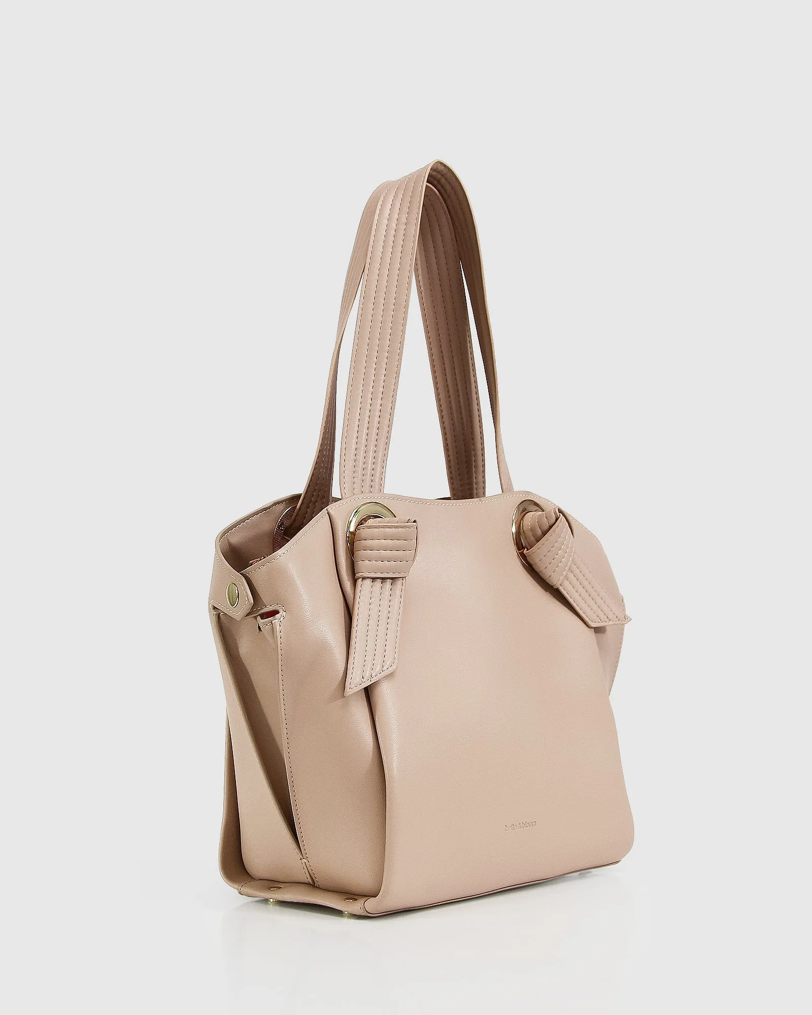 Heart Of Gold Leather Shoulder Bag