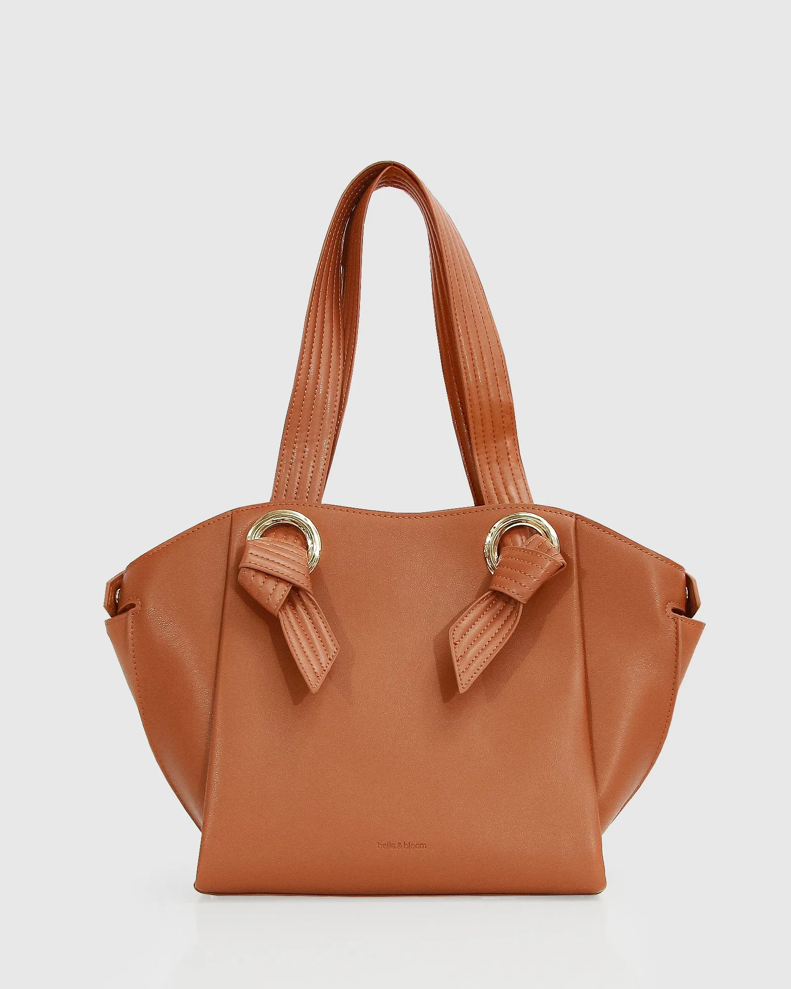Heart Of Gold Leather Shoulder Bag
