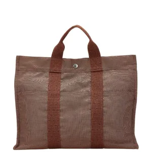 Hermes Canvas Tote Bag (Pre-Owned)