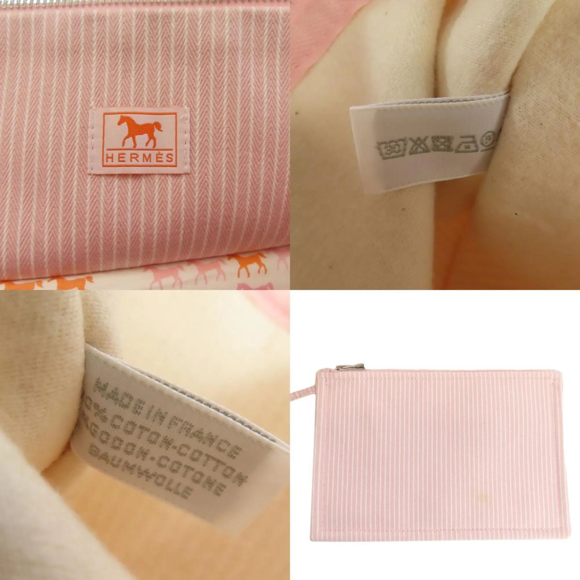 Hermes Canvas Tote Bag (Pre-Owned)