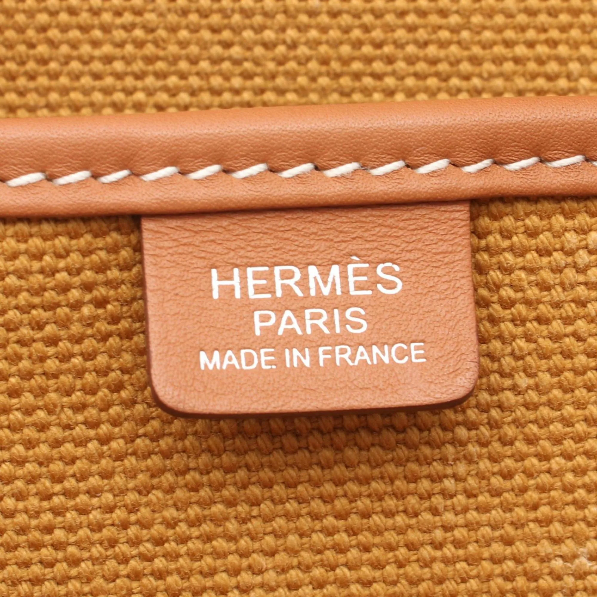 Hermes gold Swift Leather Tote Bag (Pre-Owned)