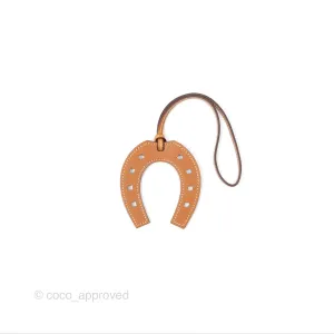 Herms Paddock Horseshoe Bag Charm Gold 37 Swift
