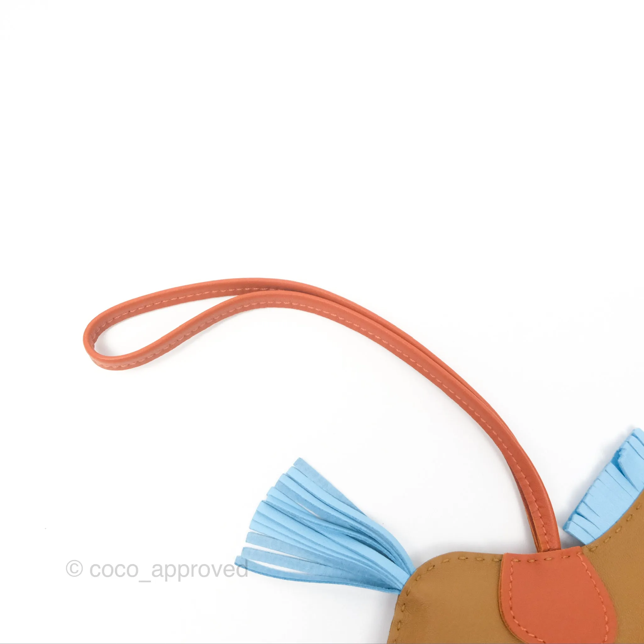 Herms Rodeo Bag Charm MM