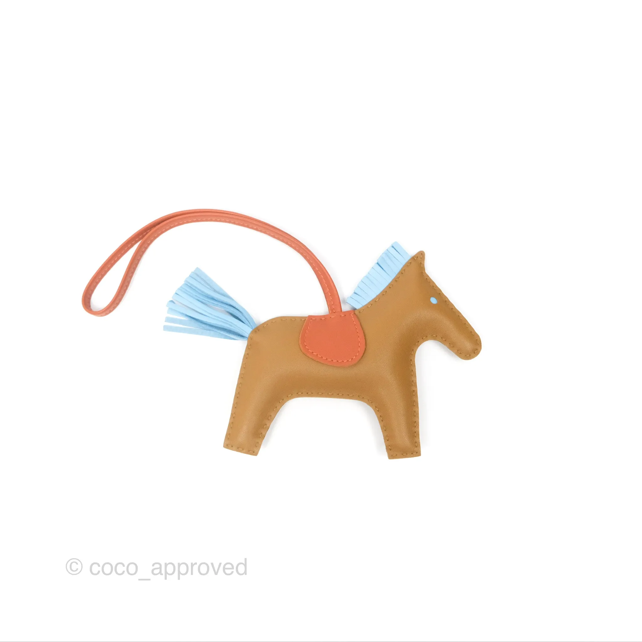 Herms Rodeo Bag Charm MM
