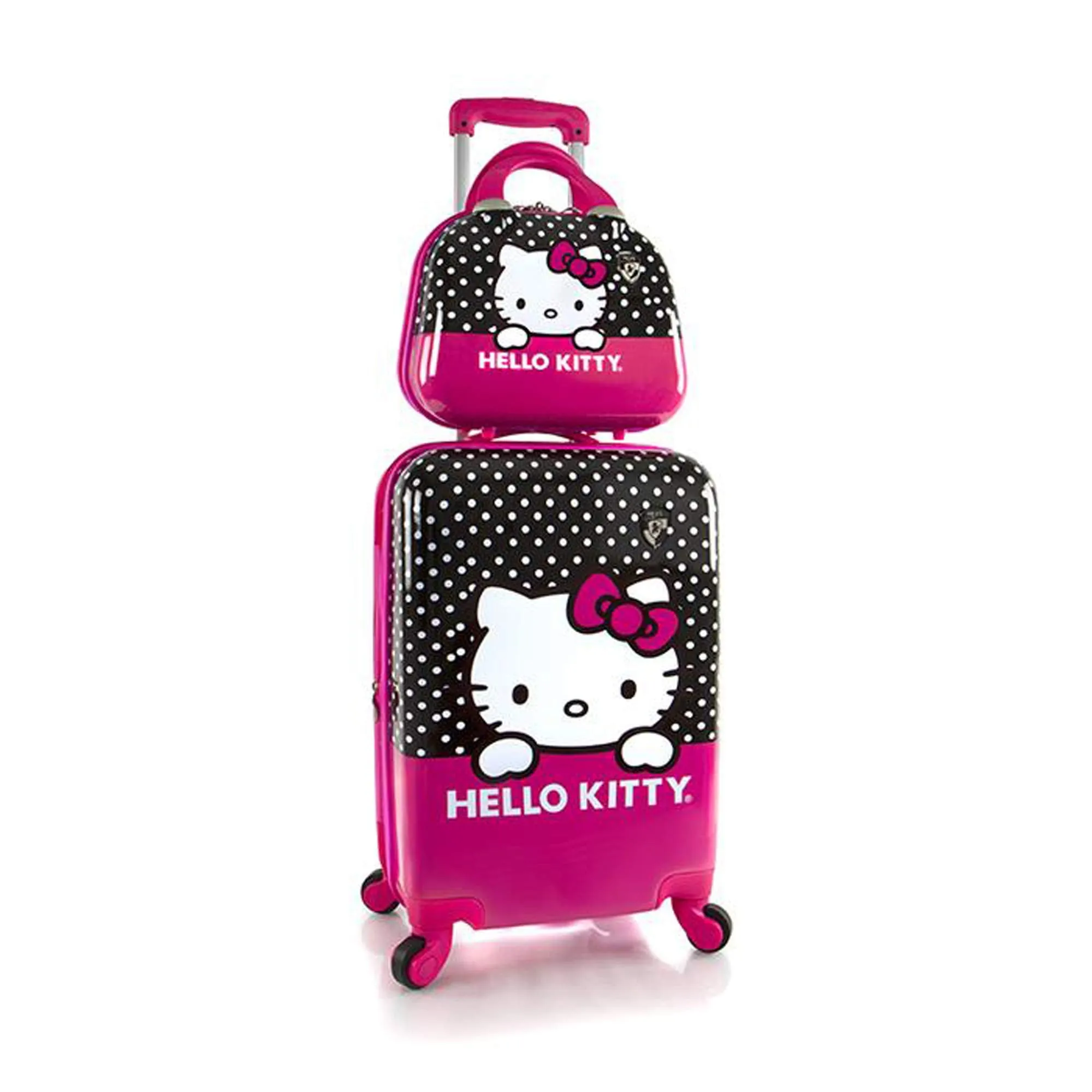 Heys America Hello Kitty 20" and Beauty Case 4-Wheel Luggage Sets