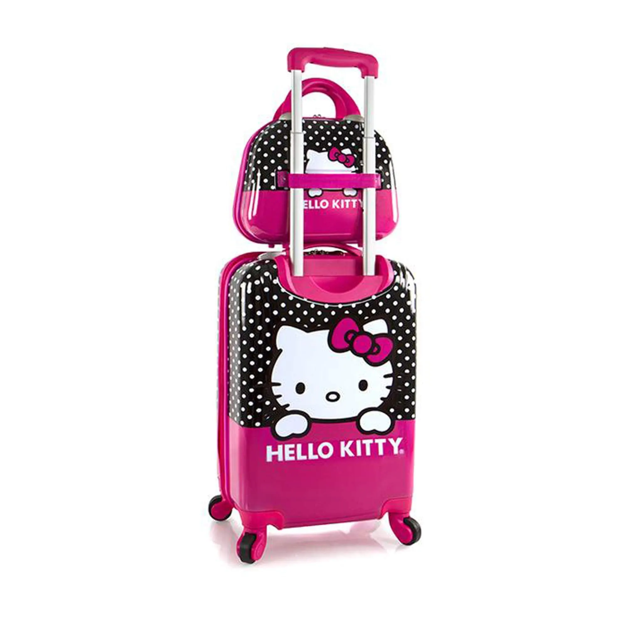 Heys America Hello Kitty 20" and Beauty Case 4-Wheel Luggage Sets