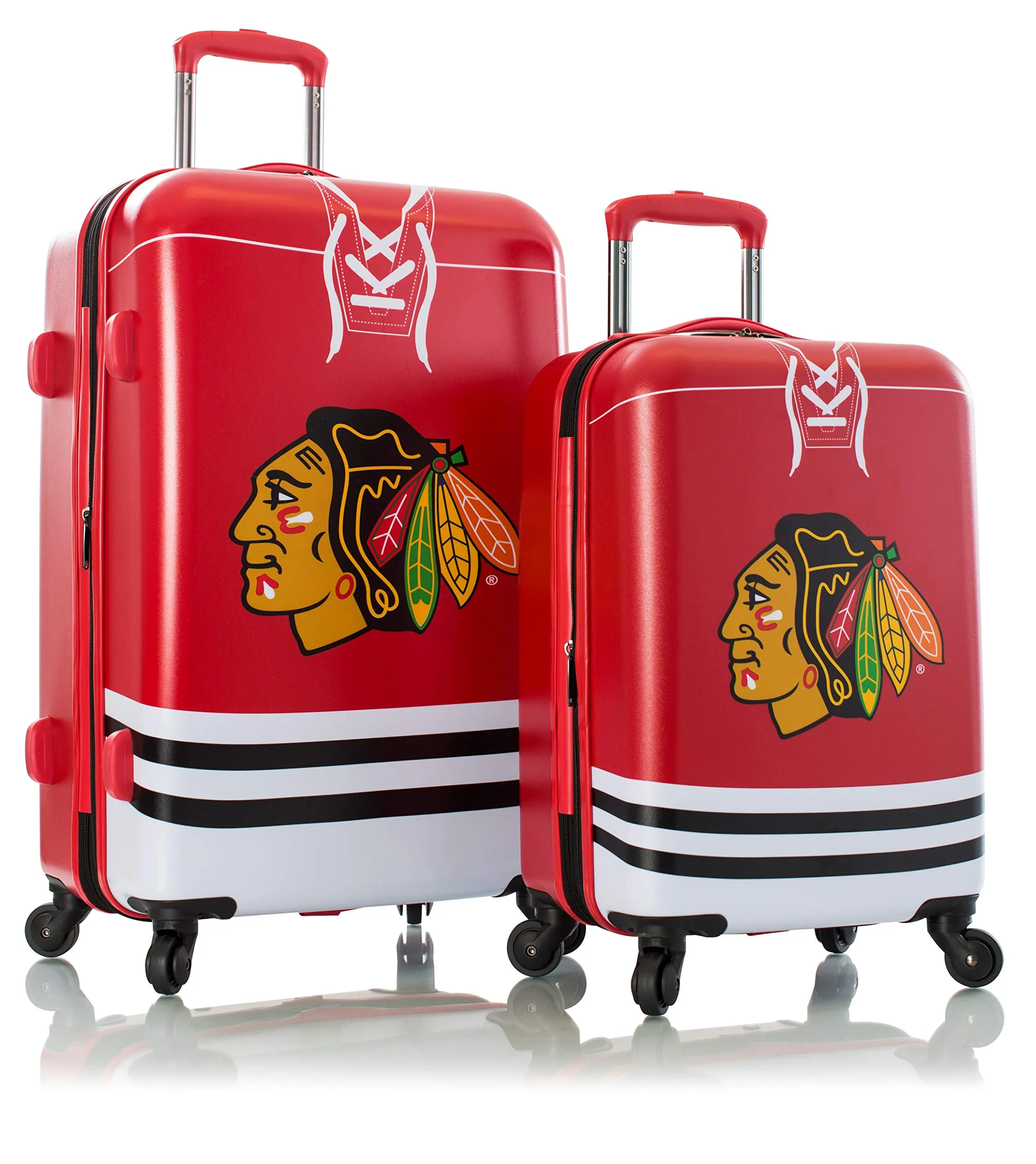 Heys America NHL Officially Licensed 2PC Set (21/26") 4-Wheel Luggage Sets