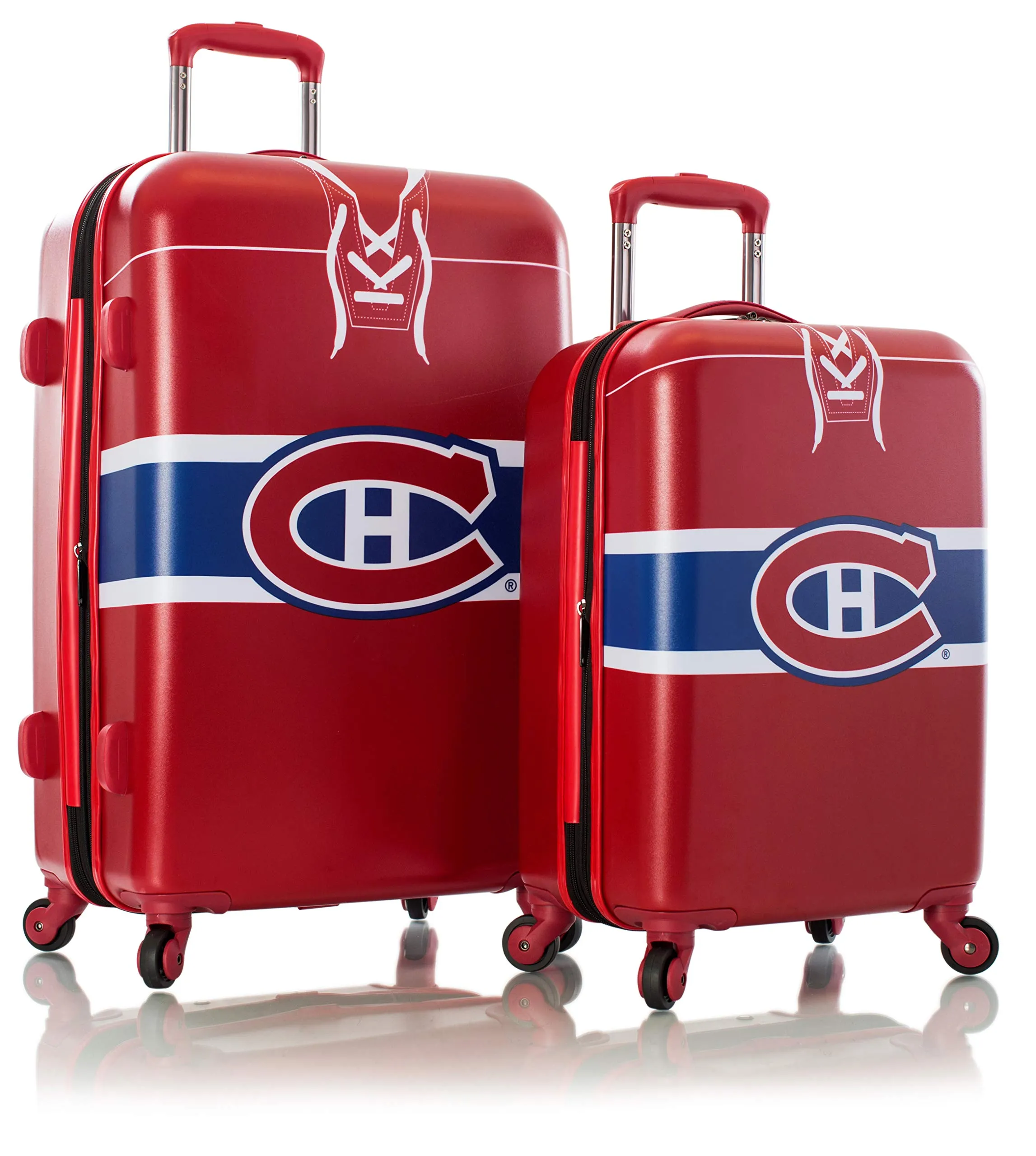 Heys America NHL Officially Licensed 2PC Set (21/26") 4-Wheel Luggage Sets