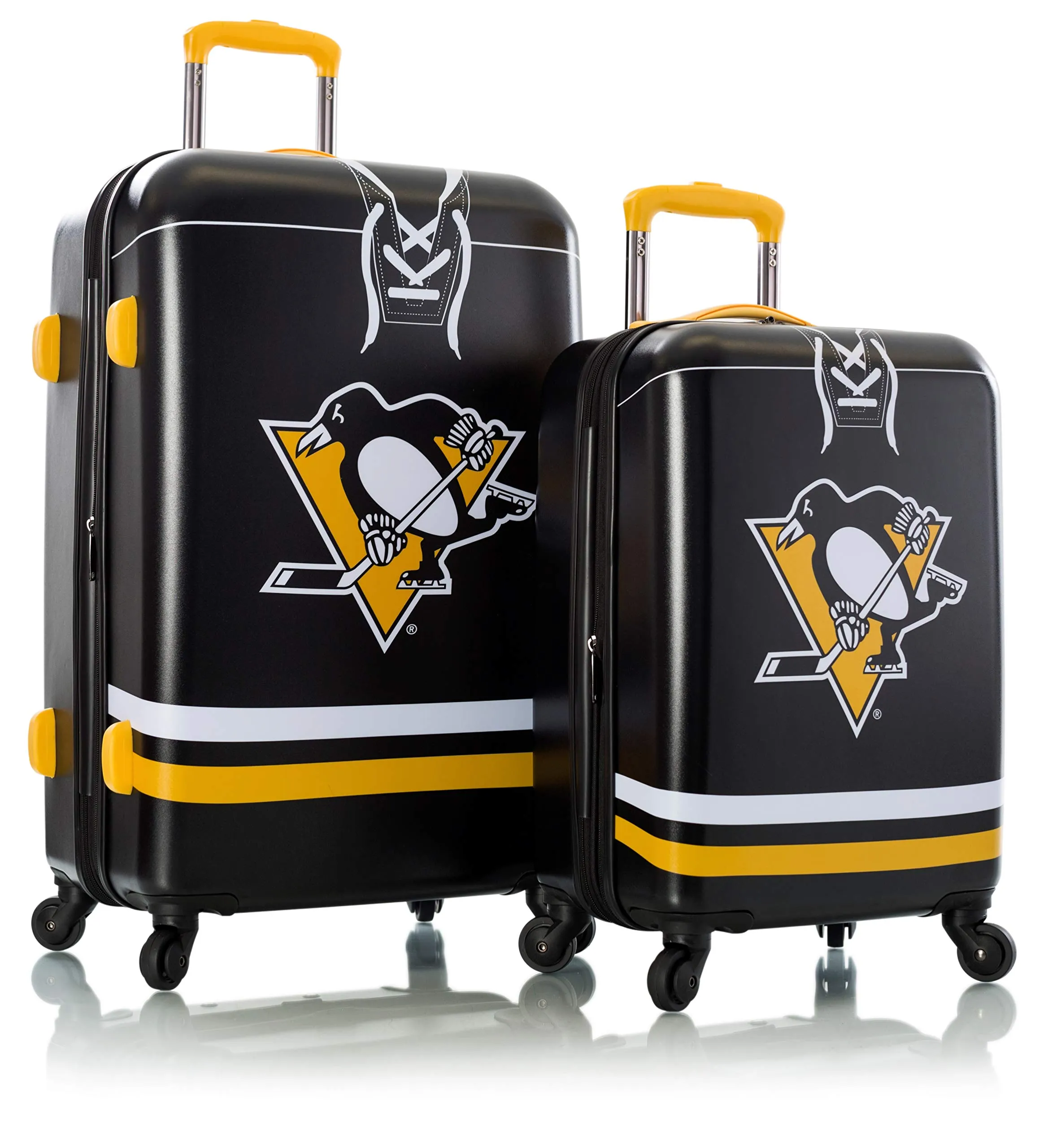 Heys America NHL Officially Licensed 2PC Set (21/26") 4-Wheel Luggage Sets