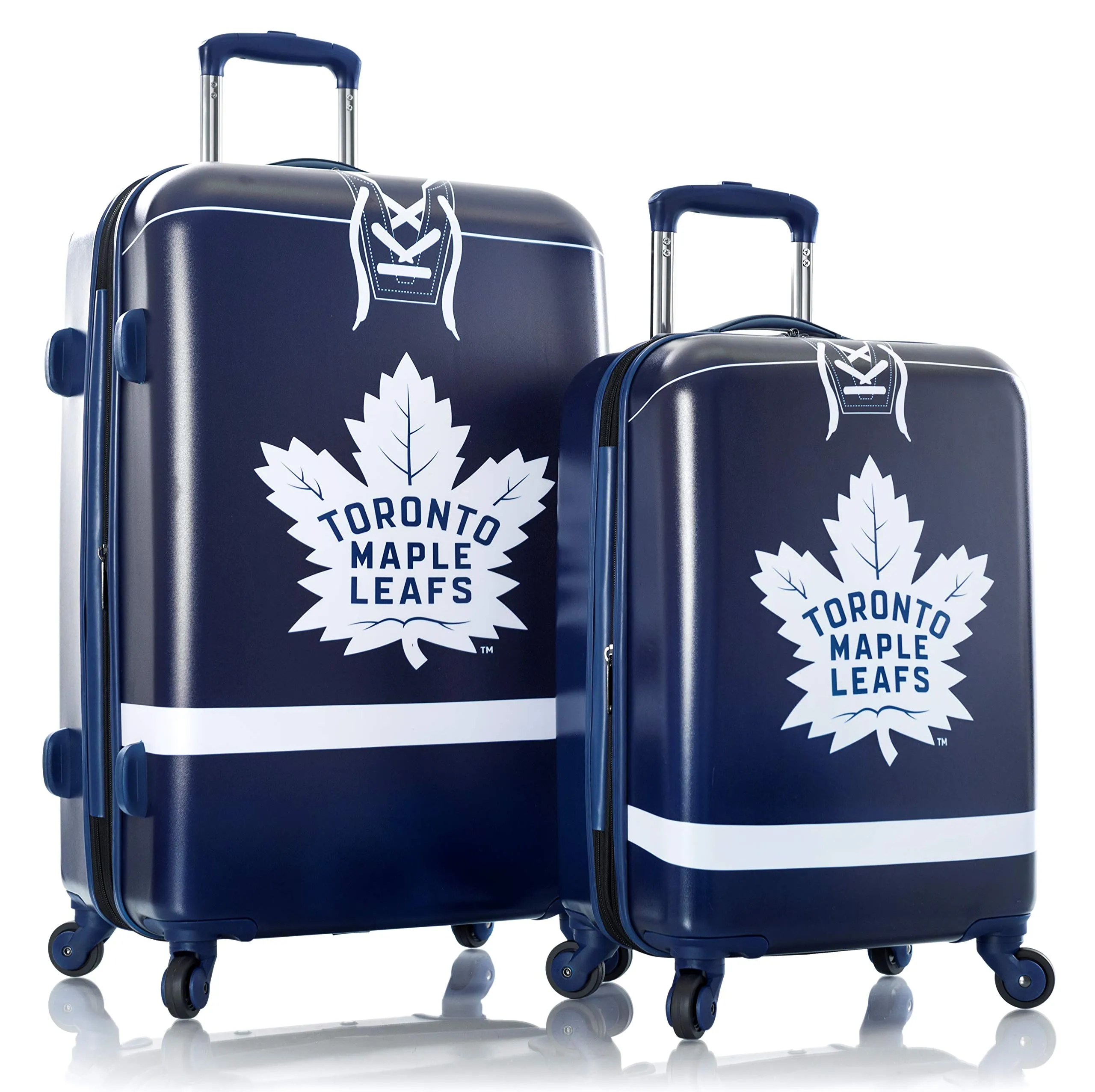 Heys America NHL Officially Licensed 2PC Set (21/26") 4-Wheel Luggage Sets
