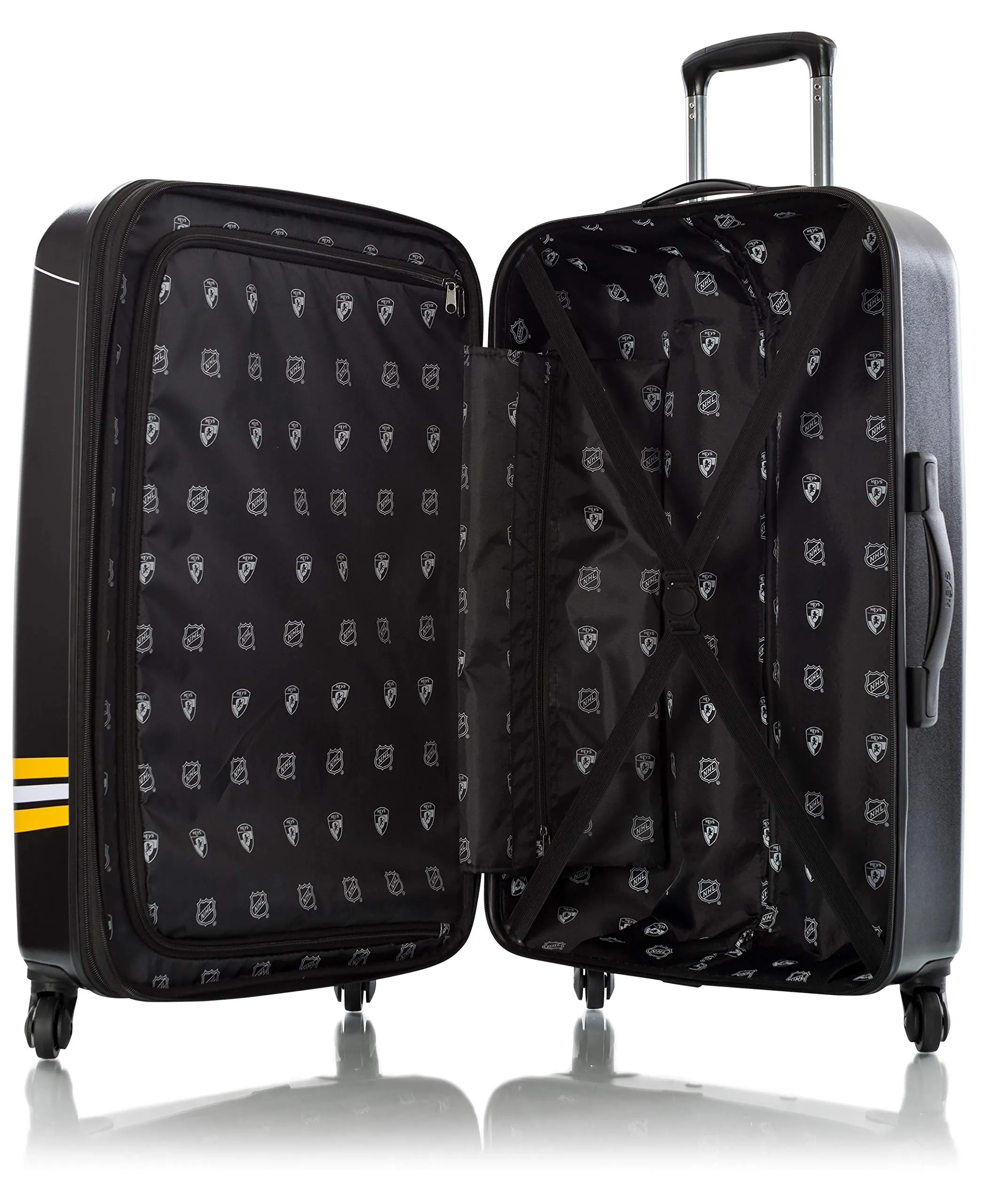 Heys America NHL Officially Licensed 2PC Set (21/26") 4-Wheel Luggage Sets
