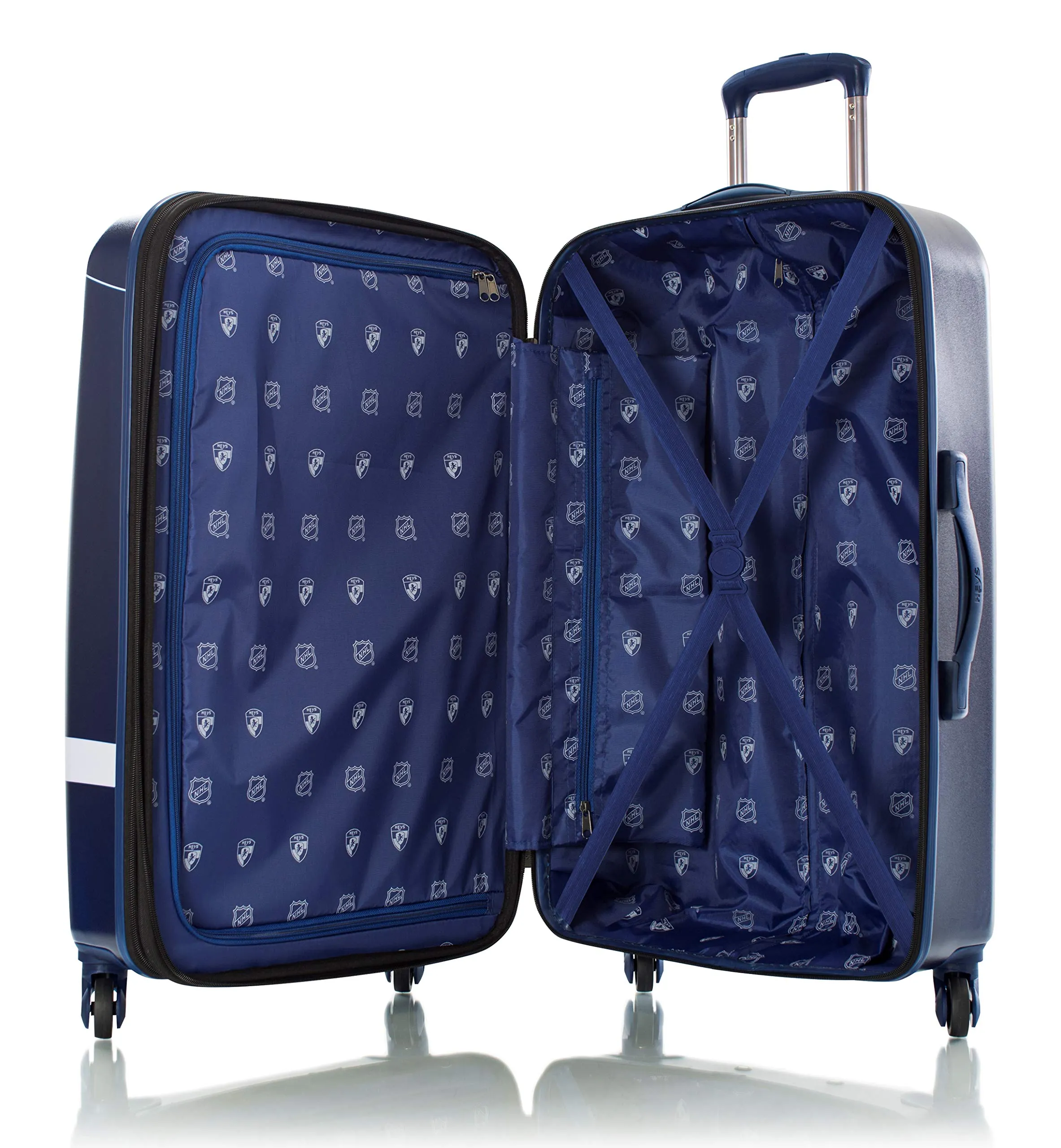 Heys America NHL Officially Licensed 2PC Set (21/26") 4-Wheel Luggage Sets
