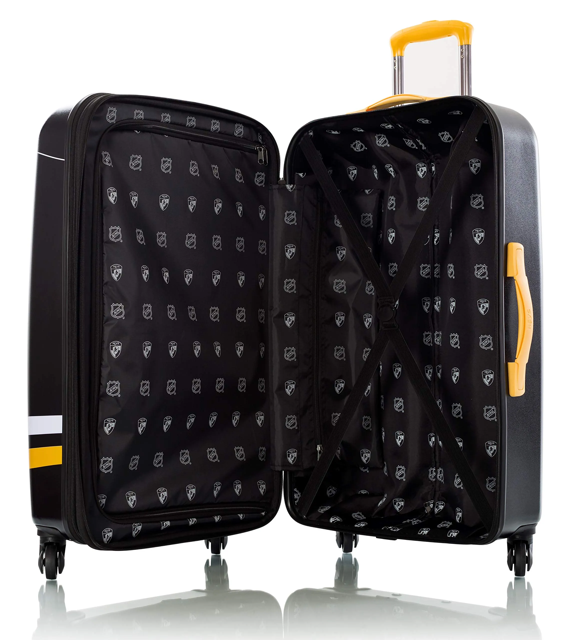 Heys America NHL Officially Licensed 2PC Set (21/26") 4-Wheel Luggage Sets