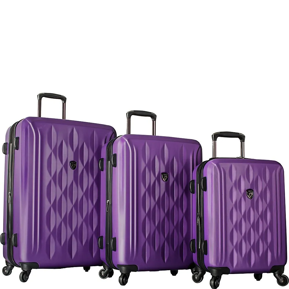 Heys America Scala 3 Piece Set (20"/24"/28") 4-Wheel Luggage Sets