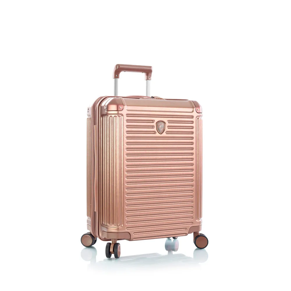 Heys Edge Polycarbonate Expandable Spinner 3 piece  Luggage set with TSA lock