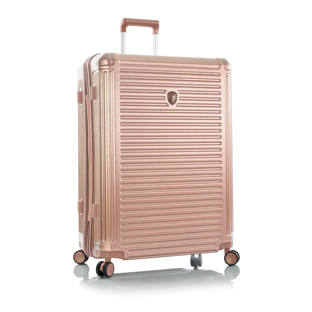 Heys Edge Polycarbonate Expandable Spinner 3 piece  Luggage set with TSA lock