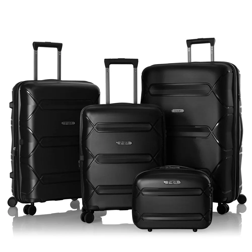 Heys Milos Durable and lightweight Expandable Luggage Set with Beauty Case