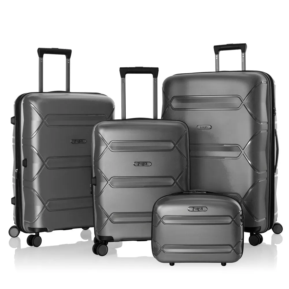 Heys Milos Durable and lightweight Expandable Luggage Set with Beauty Case