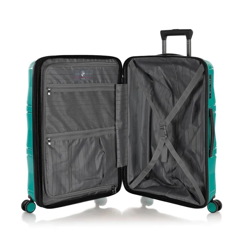 Heys Milos Durable and lightweight Expandable Luggage Set with Beauty Case