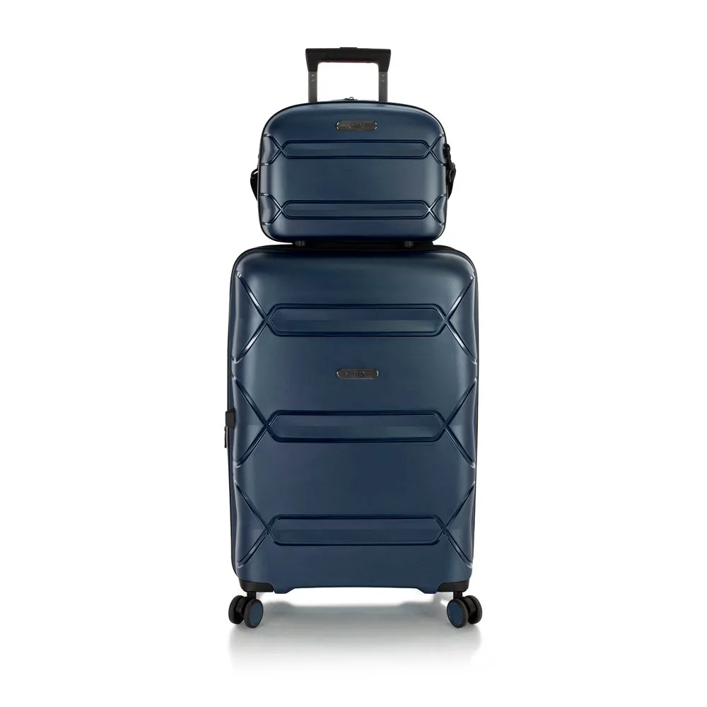 Heys Milos Durable and lightweight Expandable Luggage Set with Beauty Case
