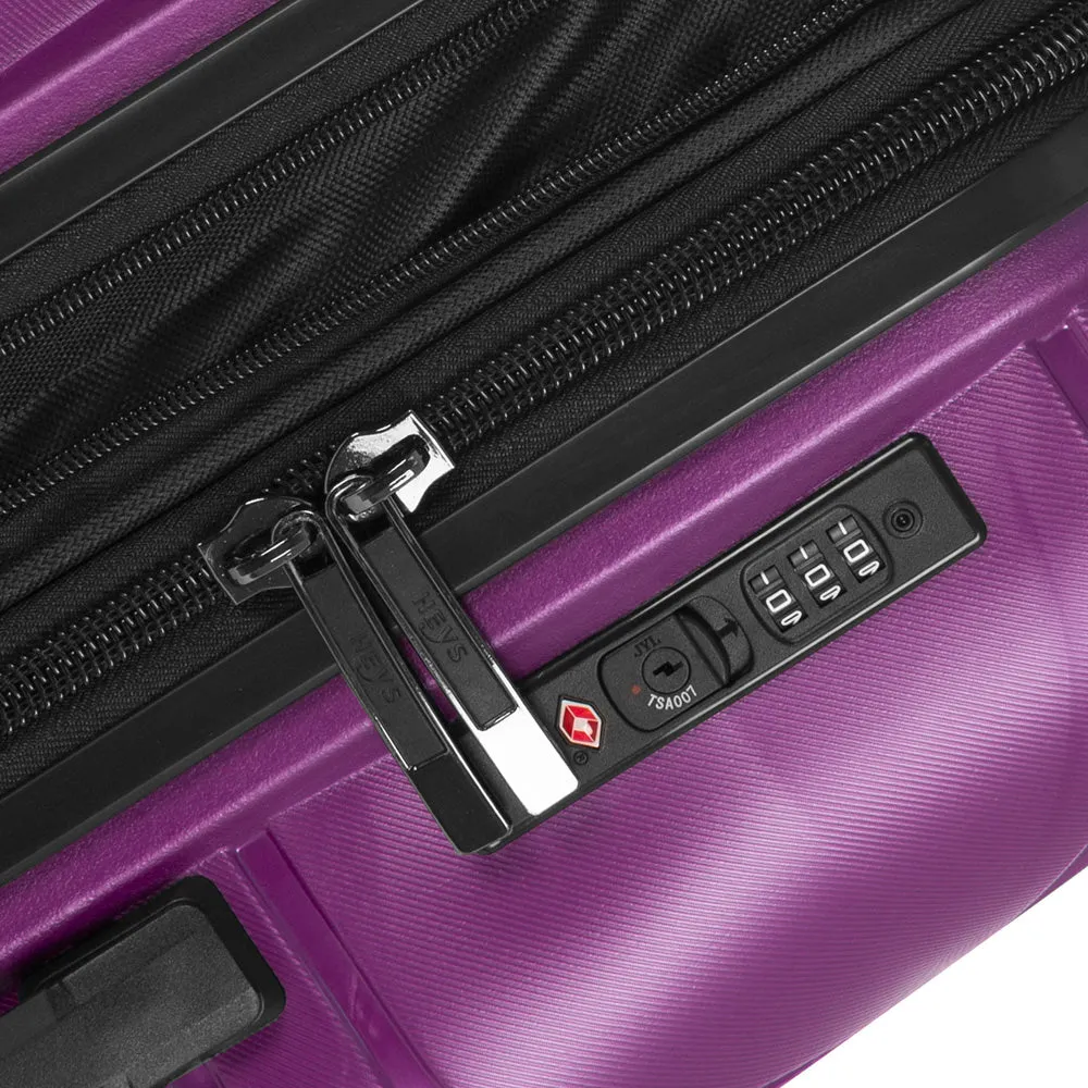Heys Milos Durable and lightweight Expandable Luggage Set with Beauty Case