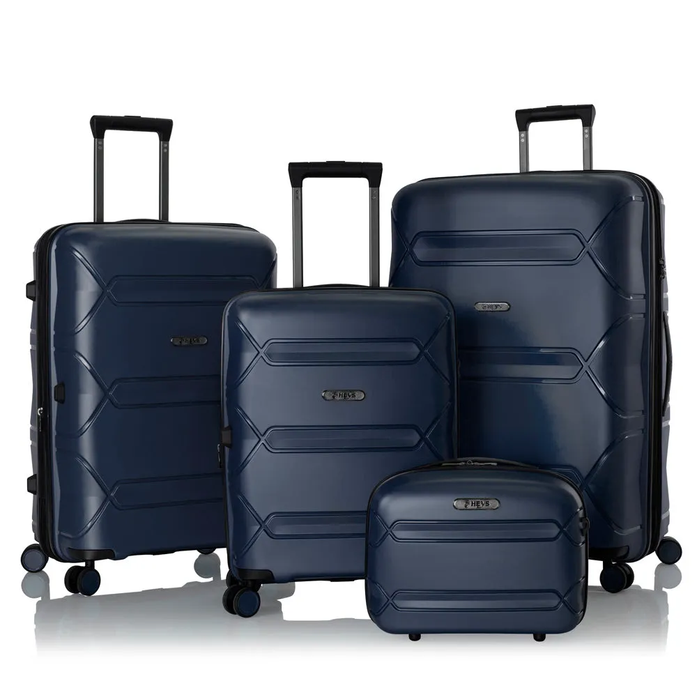 Heys Milos Durable and lightweight Expandable Luggage Set with Beauty Case