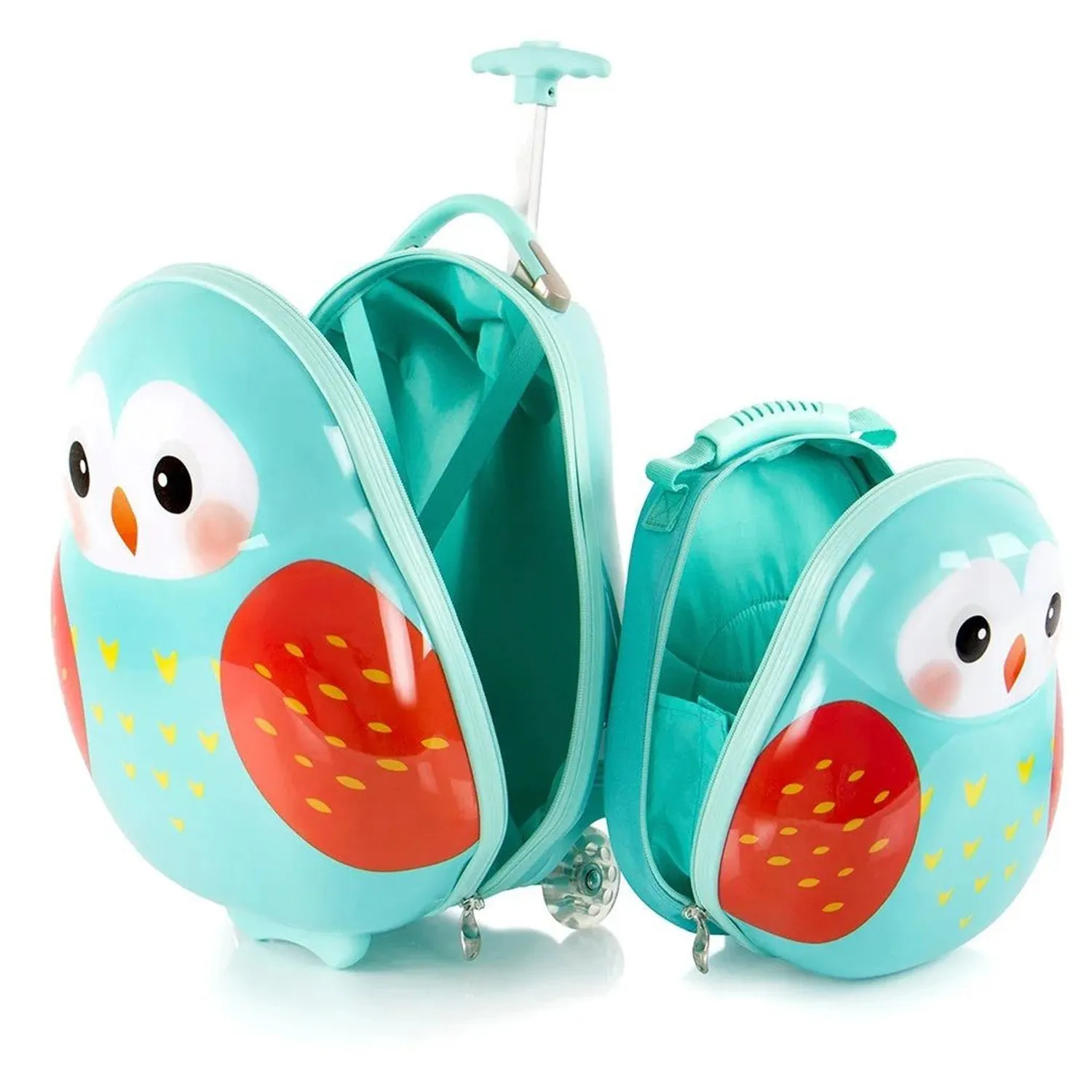 Heys Travel Tots Owl Luggage & Backpack Set