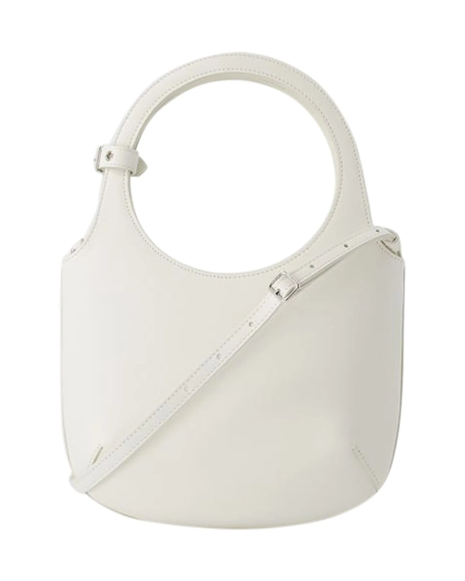 Holy Bag - Courreges - Leather - Off White