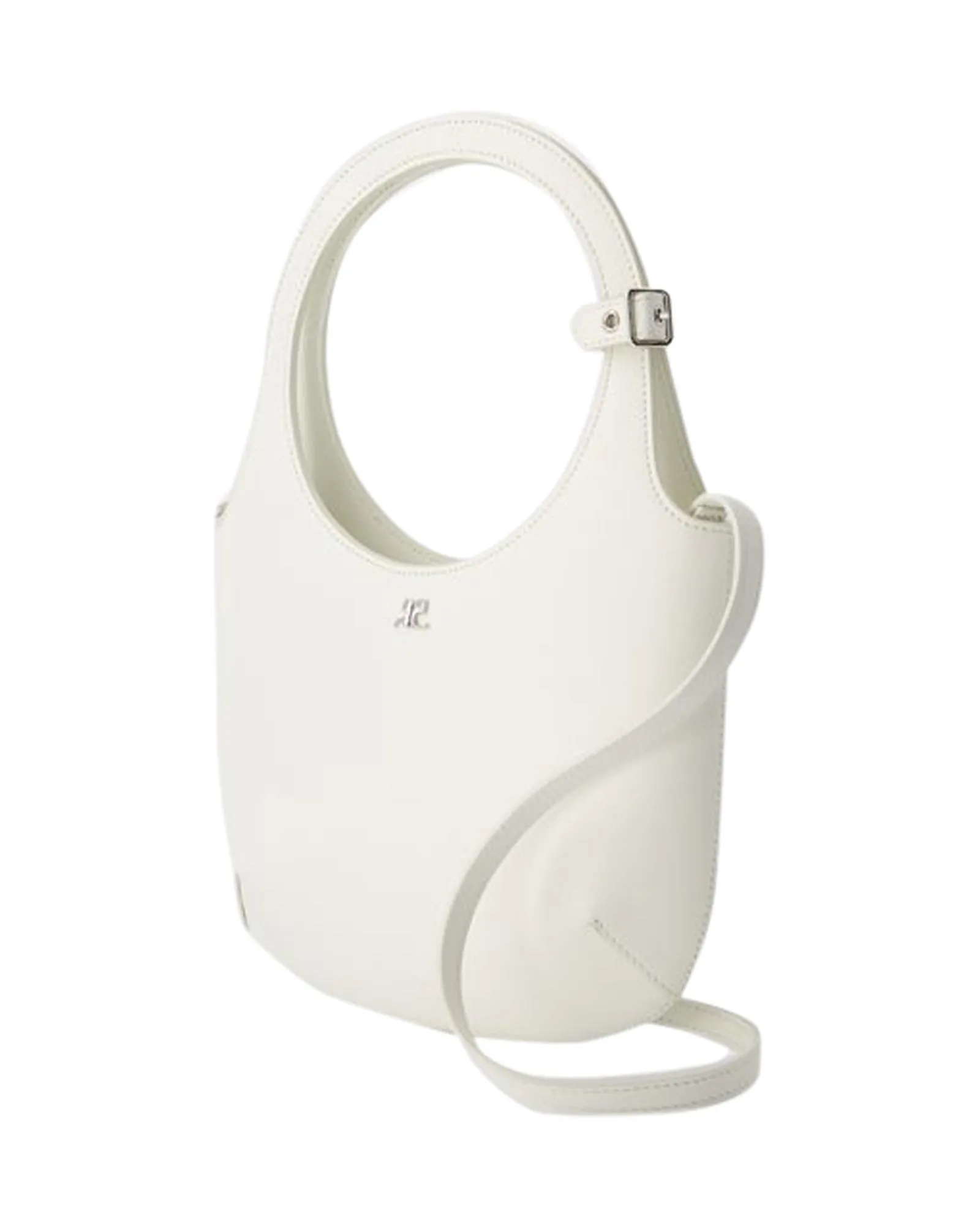 Holy Bag - Courreges - Leather - Off White