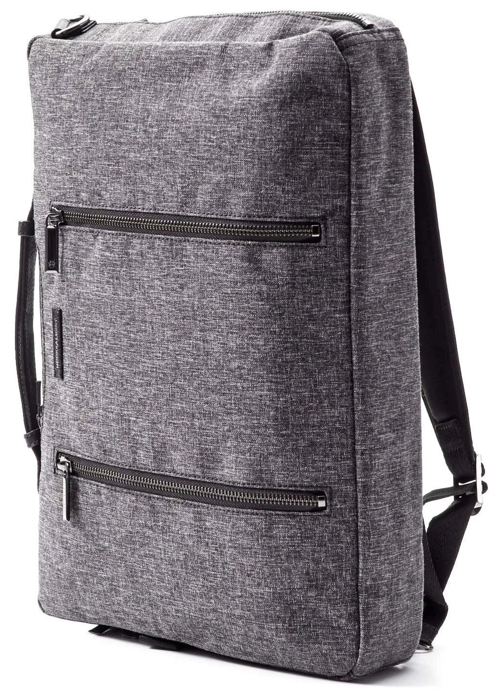 Hook and Albert Melange Fabric 3-Way Carryall, Grey