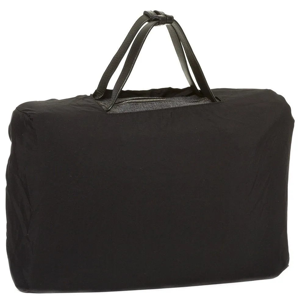 Hook and Albert Melange Fabric 3-Way Carryall, Grey